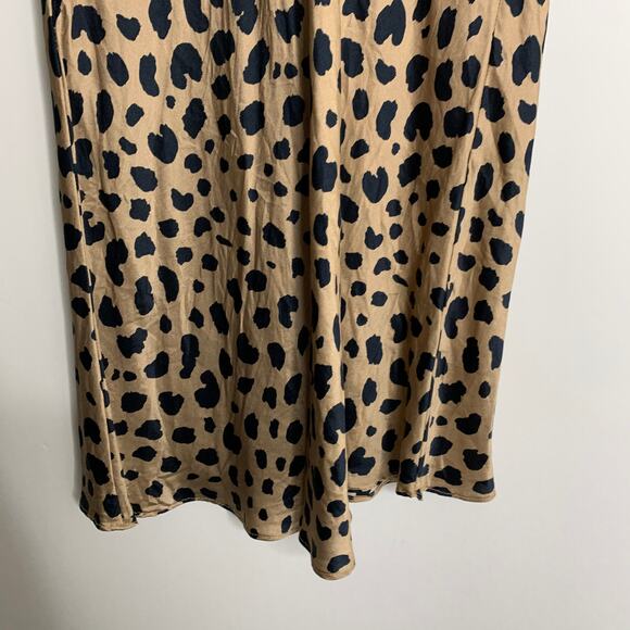 Realisation The Naomi Wild Things Skirt in Tan and Black Small Leopard Womens XS - Picture 9 of 12